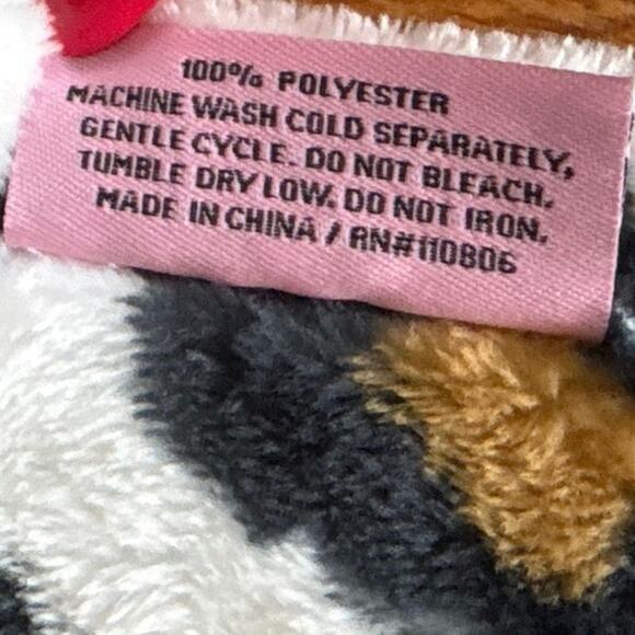 JUICY COUTURE Oversized Plush Throw Viral Leopard Print Blanket 50x70 Home Decor - Picture 12 of 14